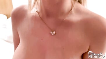 POV fuck with busty blonde Blake Blossom