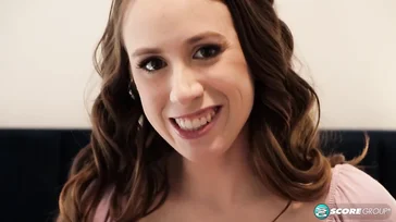 She just got her new dildo - she can't wait to use it!
