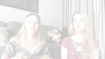 Two lesbian friends share an apartment and lick each other's pussies