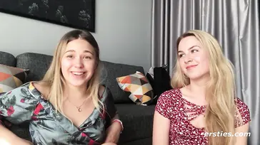 Two lesbian friends share an apartment and lick each other's pussies