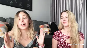 Two lesbian friends share an apartment and lick each other's pussies
